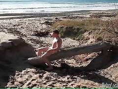 Adam Hardy Gets Horny At The Beach 2